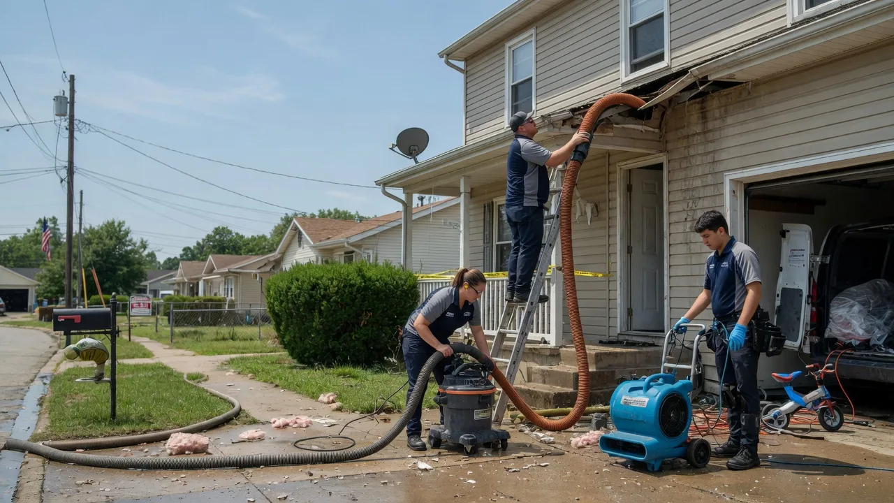 Water Damage Restoration in Bridgeview, IL near me